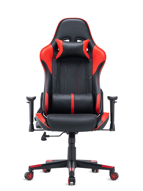 Racing Gaming Computer PC-szék Fekete Ergonomikus Forgószék Iroda 