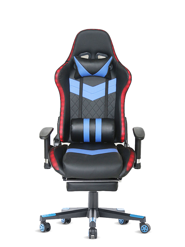 Kiváló minőségű ergonomikus forgatható pc gamer szék kényelmes bőr versenyszék rgb-vel 