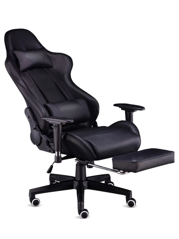 Forrón eladó, jó minőségű PU PVC versenymasszázs fekete és piros játékszék  Forrón eladó, jó minőségű PU PVC versenymasszázs fekete és piros játékszék