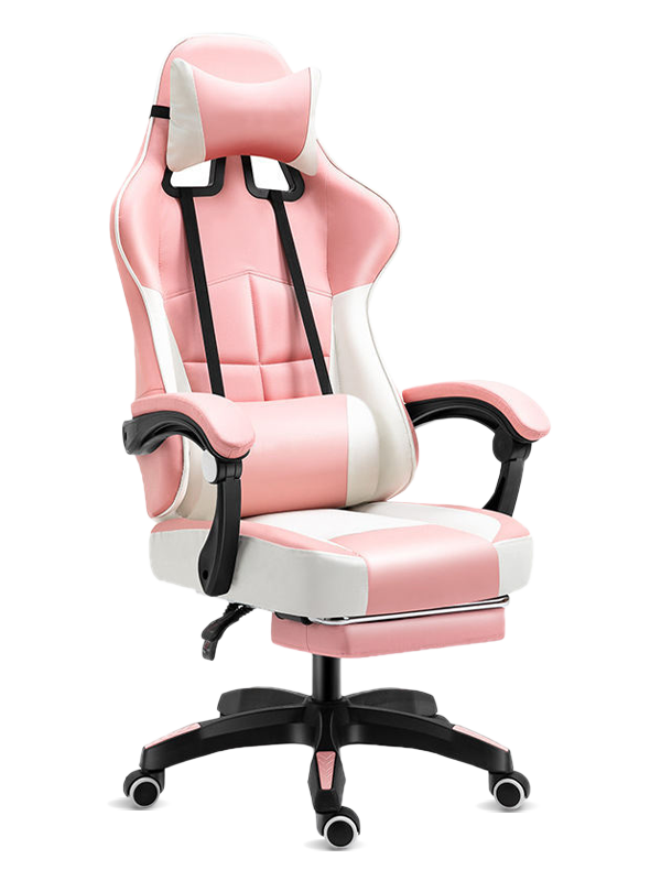 Kiváló minőségű Anji irodai Gamer Szék Gyártó Ergonomikus forgatható játékszék lábtartóval 