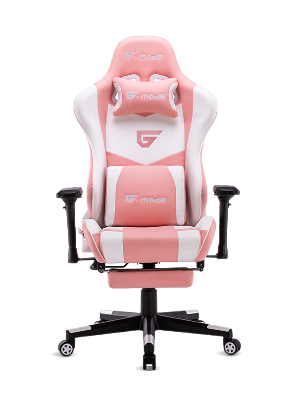Executive hullámos rózsaszín bőr irodai játékszék HS803-1 